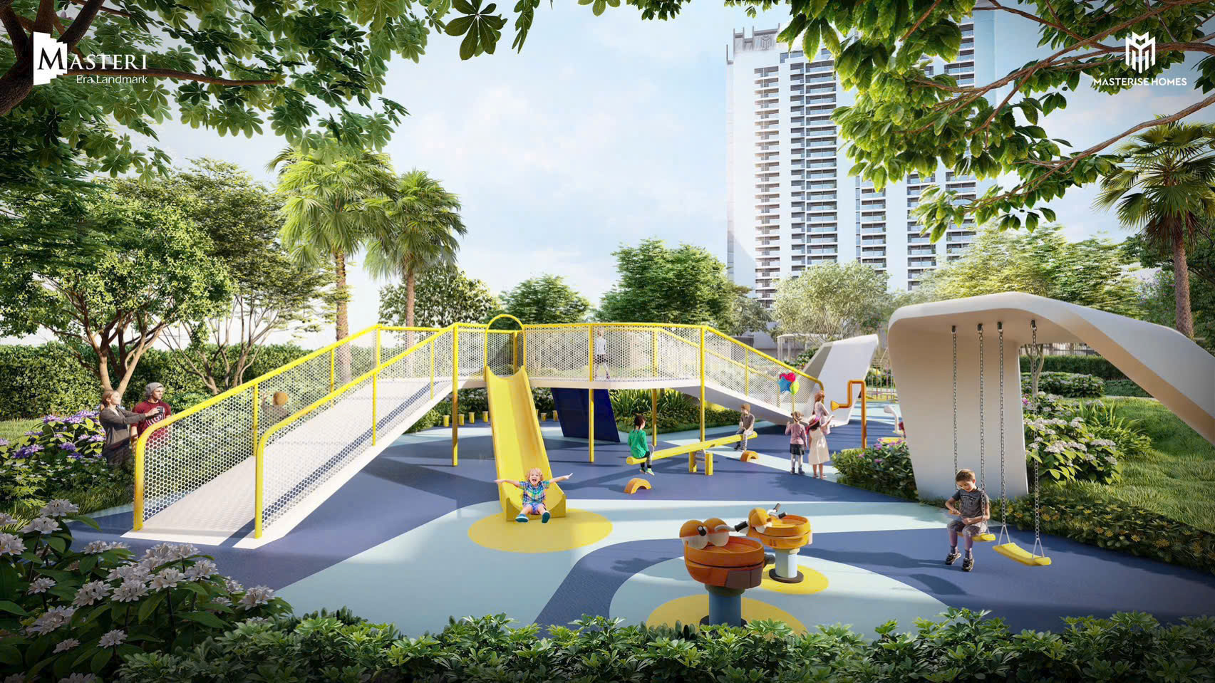 Khu vui chơi Khu dịch vụ Masteri Era Landmark