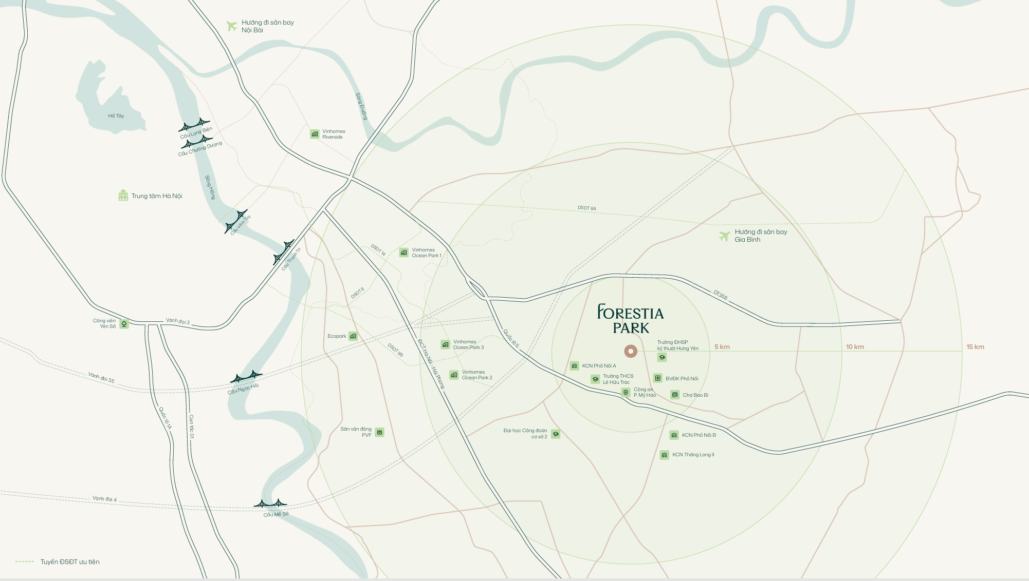 Vị trí Dự án Forestia Park