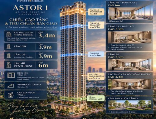 Ciputra Khu nhà giàu Hé lộ Astor 1 dự án giá từ 95 triệu/m2